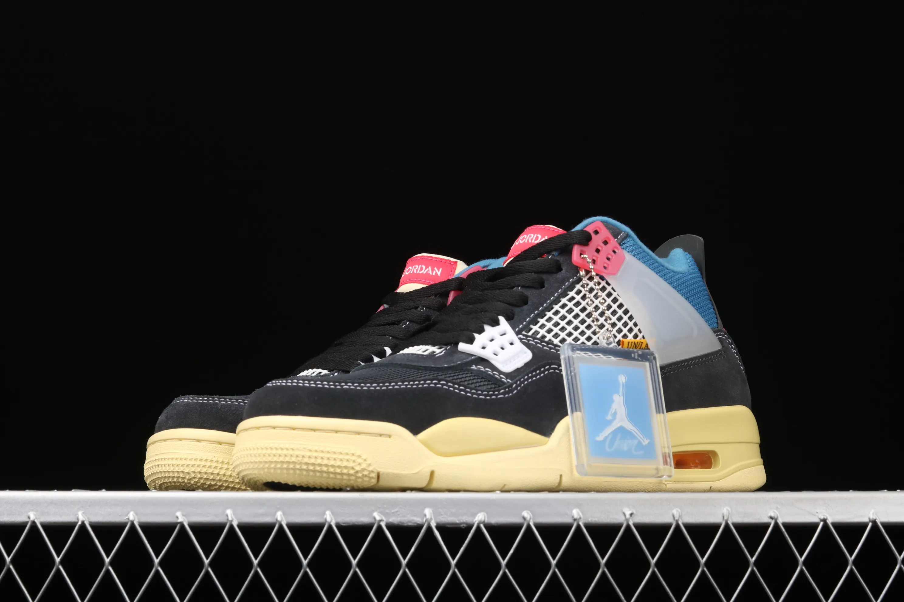 All categories Air Jordan Jordan series basketball shoes Air Jordan 4 pure original Union x Nk Air Jordan 4 AJ4 Joe 4 joint model basketball shoes DC9533-001